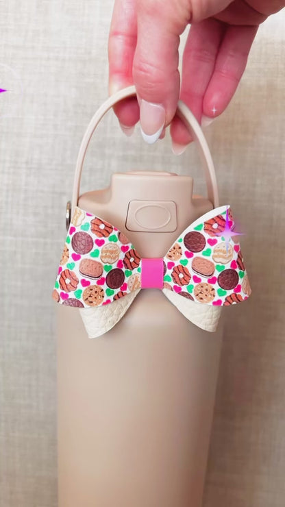 Cookie Girl Glam Cup Bow