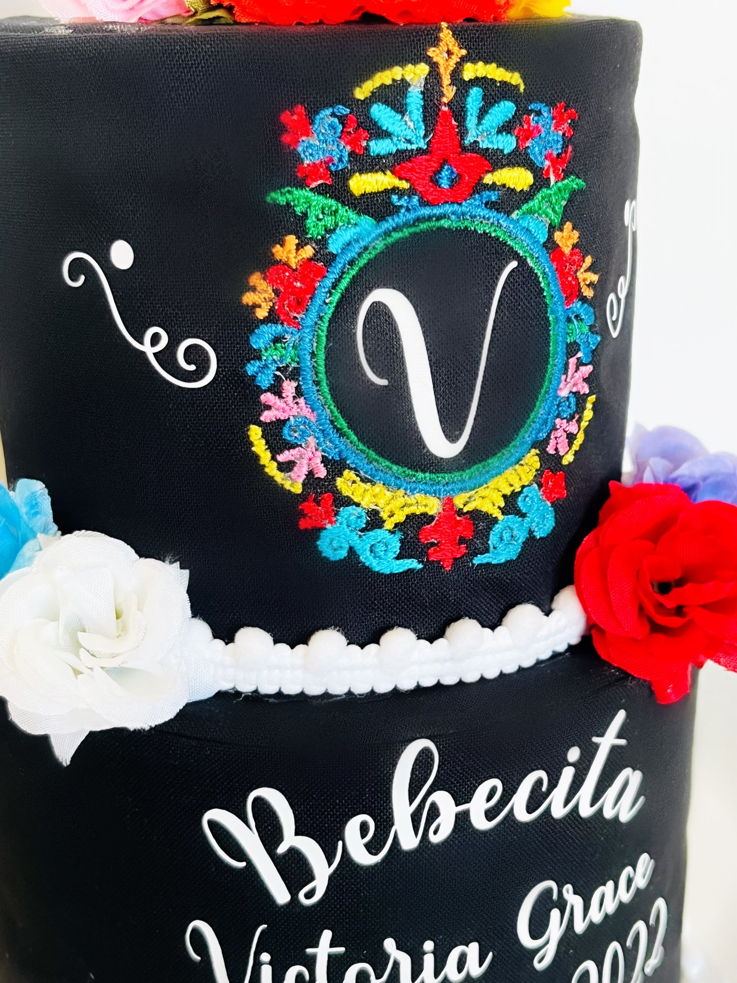 Bebecita Spanish Embroidered Babycake